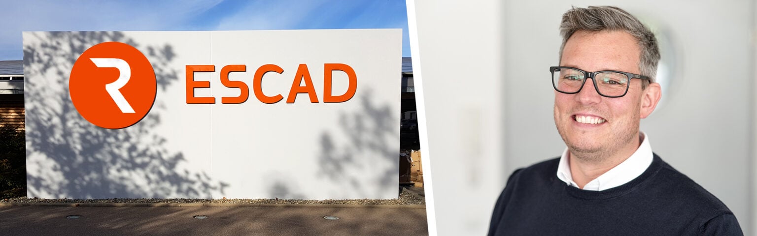 Links: Escad Schild
Rechts: Frank Schimak