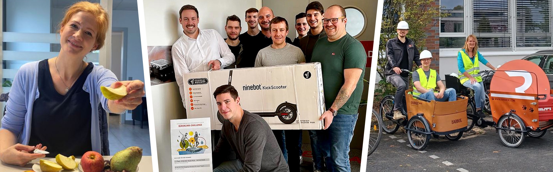 Team der Büroklima Challenge